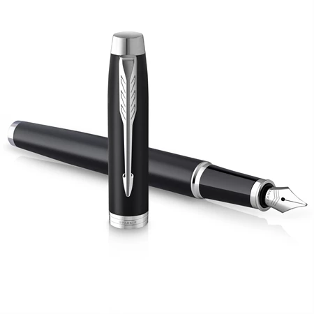 PARKER IM Royal Essential töltőtoll fekete test+ezüst klipsz