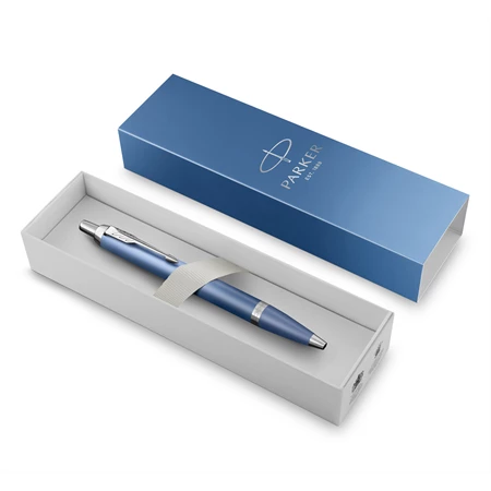 PARKER Royal IM Rituals golyóstoll kék test, ezüst szinű klipsz