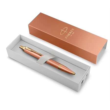 PARKER Royal IM Rituals golyóstoll narancssárga test+arany klipsz