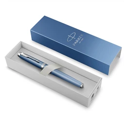 PARKER Royal IM Rituals töltőtoll kék test ezüst klipsz