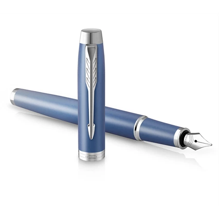 PARKER Royal IM Rituals töltőtoll kék test ezüst klipsz