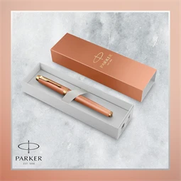 PARKER Royal IM Rituals töltőtoll narancssárga test+arany klipsz