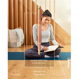 PARKER Royal IM Rituals töltőtoll narancssárga test+arany klipsz