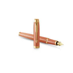 PARKER Royal IM Rituals töltőtoll narancssárga test+arany klipsz