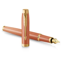 PARKER Royal IM Rituals töltőtoll narancssárga test+arany klipsz