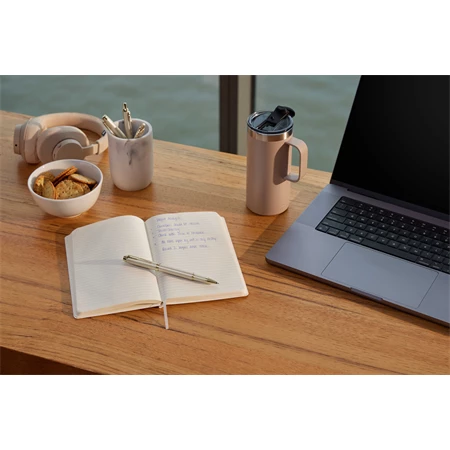 PARKER Royal IM Rituals töltőtoll pezsgő színű test, arany színű klipsz