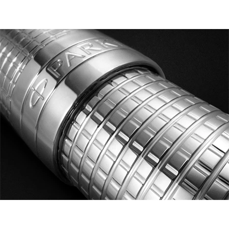 PARKER SONNET ROYAL SPECIAL CISELÉ golyóstoll ezüst szinű test, arany klipsz