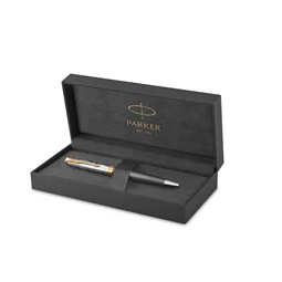 PARKER SONNET ROYAL SPECIAL EDITION CHINA golyóstoll szürke cizellált, arany klipsz