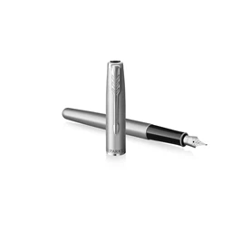 PARKER Sonnet Essential töltőtoll acél test+ezüst klipsz