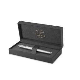 PARKER Sonnet Essential töltőtoll acél test+ezüst klipsz