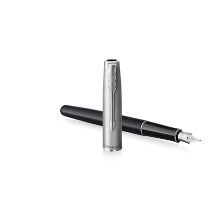 PARKER Sonnet Essential töltőtoll fekete test+ezüst klipsz