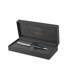 PARKER SONNET ROYAL Premium golyóstoll metál kék test+ezüst klipsz