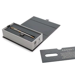 PARKER SONNET ROYAL golyóstoll fém test+arany klipsz