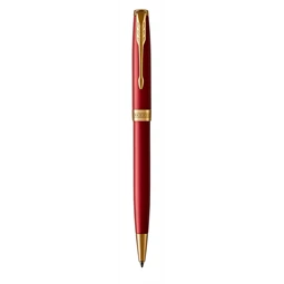 PARKER SONNET ROYAL golyóstoll piros test+arany klipsz