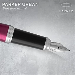 PARKER Urban Royal Twist töltőtoll vibrant magenta test+ezüst klipsz