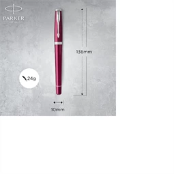 PARKER Urban Royal Twist töltőtoll vibrant magenta test+ezüst klipsz