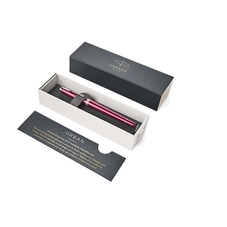 PARKER Urban Royal Twist töltőtoll vibrant magenta test+ezüst klipsz