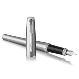 PARKER Urban Royal töltőtoll fém test+ezüst klipsz