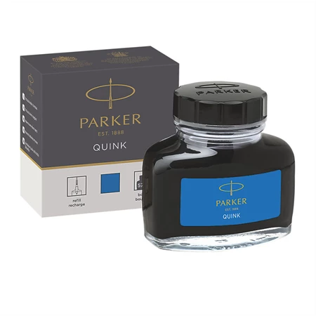 PARKER tinta ROYAL üveges, mosható, kékes fekete 57ml