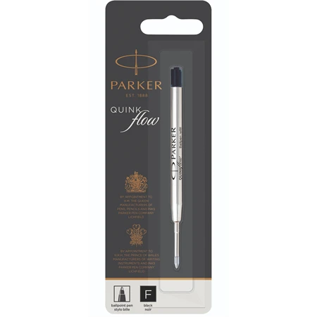 PARKER tollbetét golyós Fine fekete, írásvastagság: F 0,5 mm, fém betét