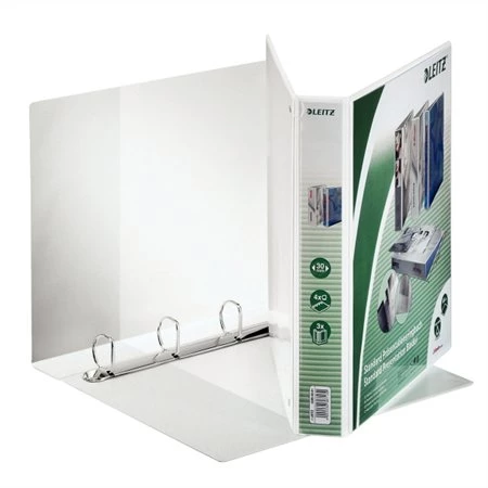 Panorámás gyűrűskönyv A4 Maxi, 4 gyűrű, 51mm, fehér