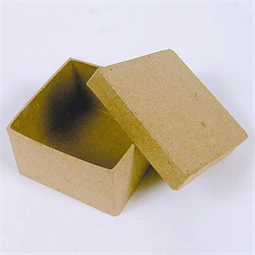 Papír doboz négyzet alakú Clairefontaine 4,5x4,5x3cm decopatch