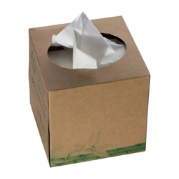 Papírzsebkendő 60 db-os, újrahasznosított dobozban