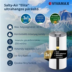 Párásító Salty-Air "Elite" ultrahangos