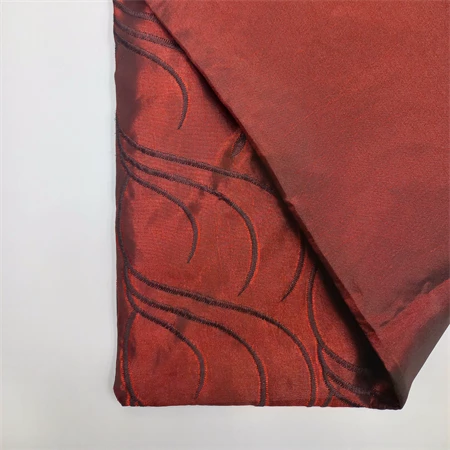 Párnahuzat mintás textil, 44x44cm, bordó