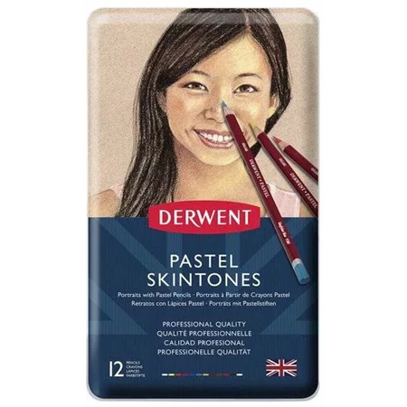 Pasztell ceruza készlet 12db-os Derwent arctónusok