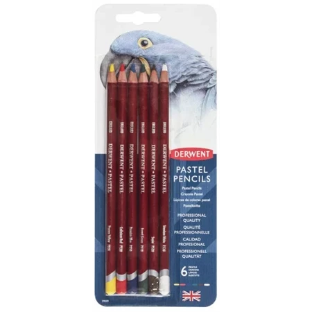 Pasztell ceruza készlet 6db-os Derwent