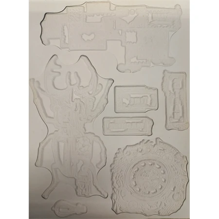 Pecsételő készlet gumi 15x20cm, vegyes steampunk szarvasbogár