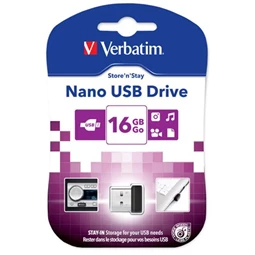 Pendrive 16 GB VERBATIM Nano USB2.0, 10/3MB/sec