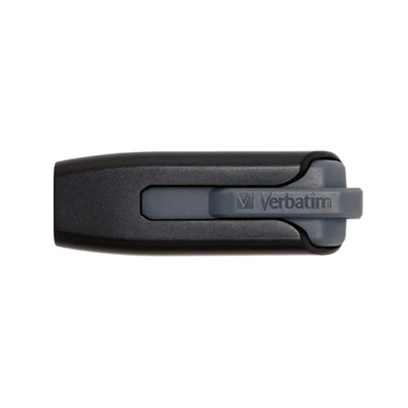 Pendrive 256GB USB 3.0, 80/25 MB/sec, VERBATIM V3, fekete-szürke