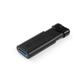 Pendrive 256GB VERBATIM USB 3.2 Pinstripe, fekete