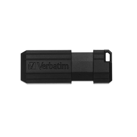 Pendrive 32 GB VERBATIM Pin Stripe 10/4 MB/sec, fekete