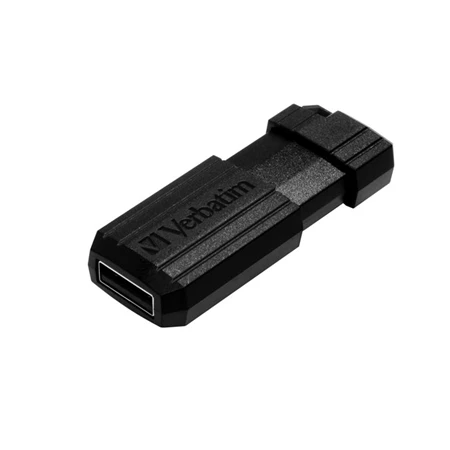 Pendrive 32 GB VERBATIM Pin Stripe 10/4 MB/sec, fekete