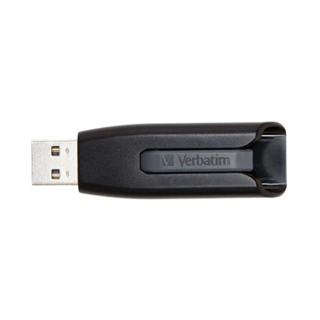 Pendrive 64 GB VERBATIM V3 USB3.0, 80/25 MB/sec, fekete-szürke