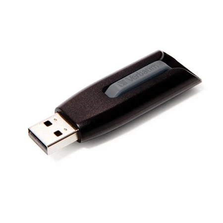 Pendrive 64 GB VERBATIM V3 USB3.0, 80/25 MB/sec, fekete-szürke