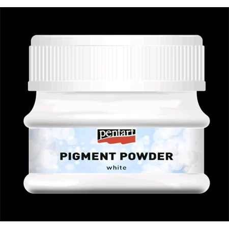 Pigmentpor PENTART fehér 12gr.