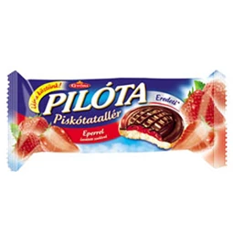 Pilóta piskótatallér, eperízű, 147 g