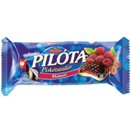 Pilóta piskótatallér, málnaízű, 147 g