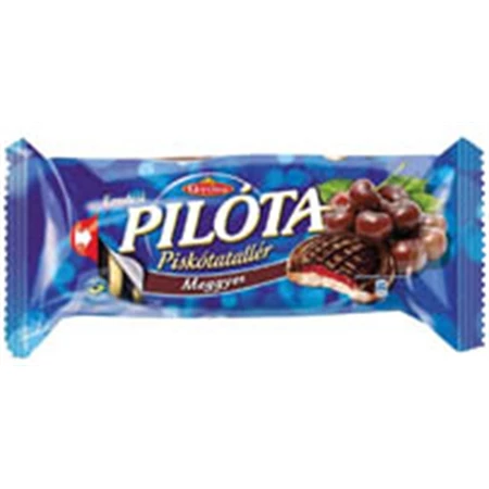 Pilóta piskótatallér, meggyízű, 147 g