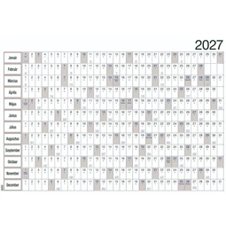 Plakátnaptár 2027 REAL kétoldals 98x68cm