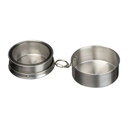 Pohár fém összecsukható túrapohár 7,8 x 3,3cm, 250 ml