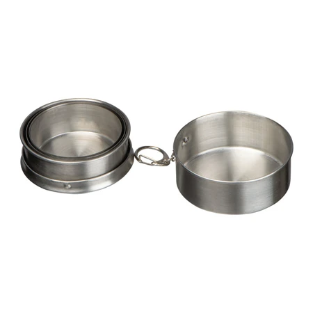 Pohár fém összecsukható túrapohár 7,8 x 3,3cm, 250 ml