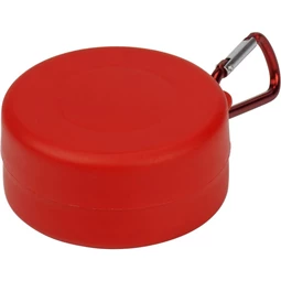 Pohár összecsukható túrapohár 220ml, 5x6,5cm piros, BPA-mentes műanyag