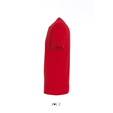 Póló unisex, környakas SOLS IMPERIAL XL piros