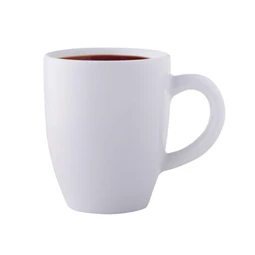 Porcelán kávés-teás bögre, fehér, 35 cl, 6 db-os szett Economic