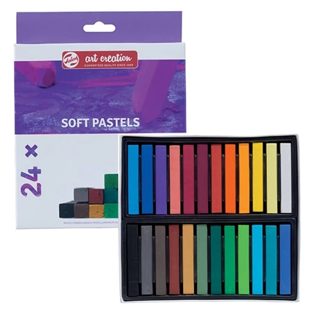 Porpasztell készlet 24db-os TALENS Art Creation, soft